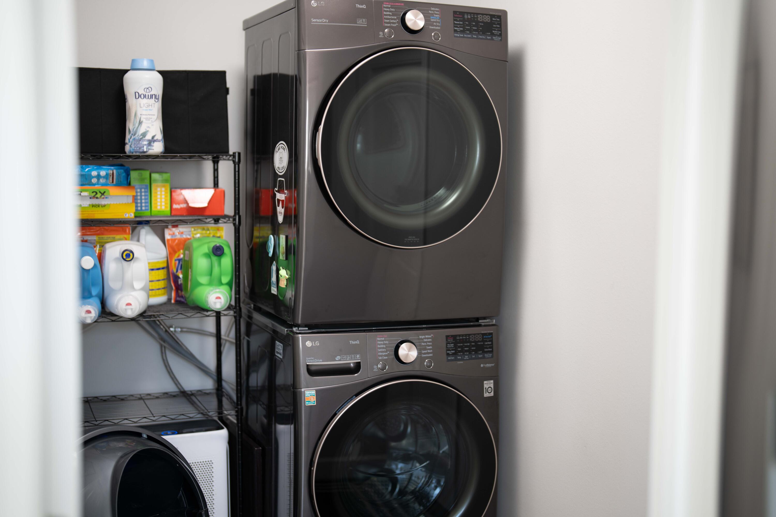 474 Sara Avenue Mary Esther, FL 32569 - Photo 45 of 46 a close up view of a washer and dryer