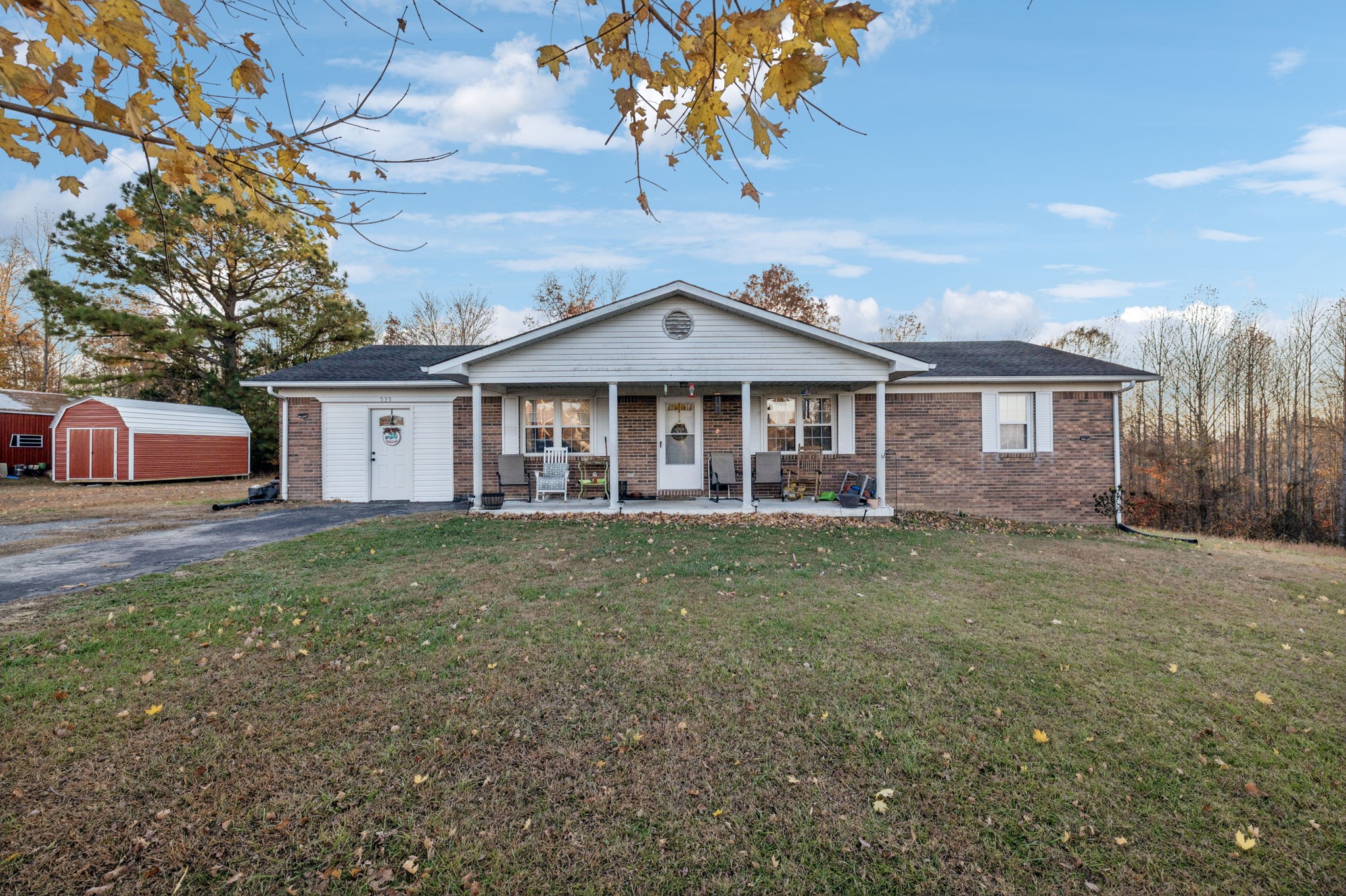 535 Gamaliel Road Red Boiling Springs, TN 37150 - Photo 2 of 30 a front view of a house with a garden