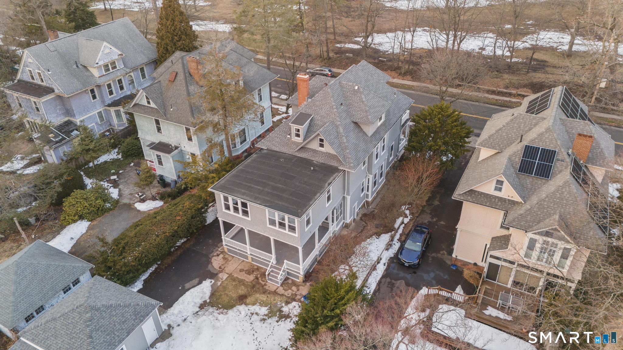 74 Cold Spring Street New Haven, CT 06511 - Photo 39 of 40 an aerial view of a house
