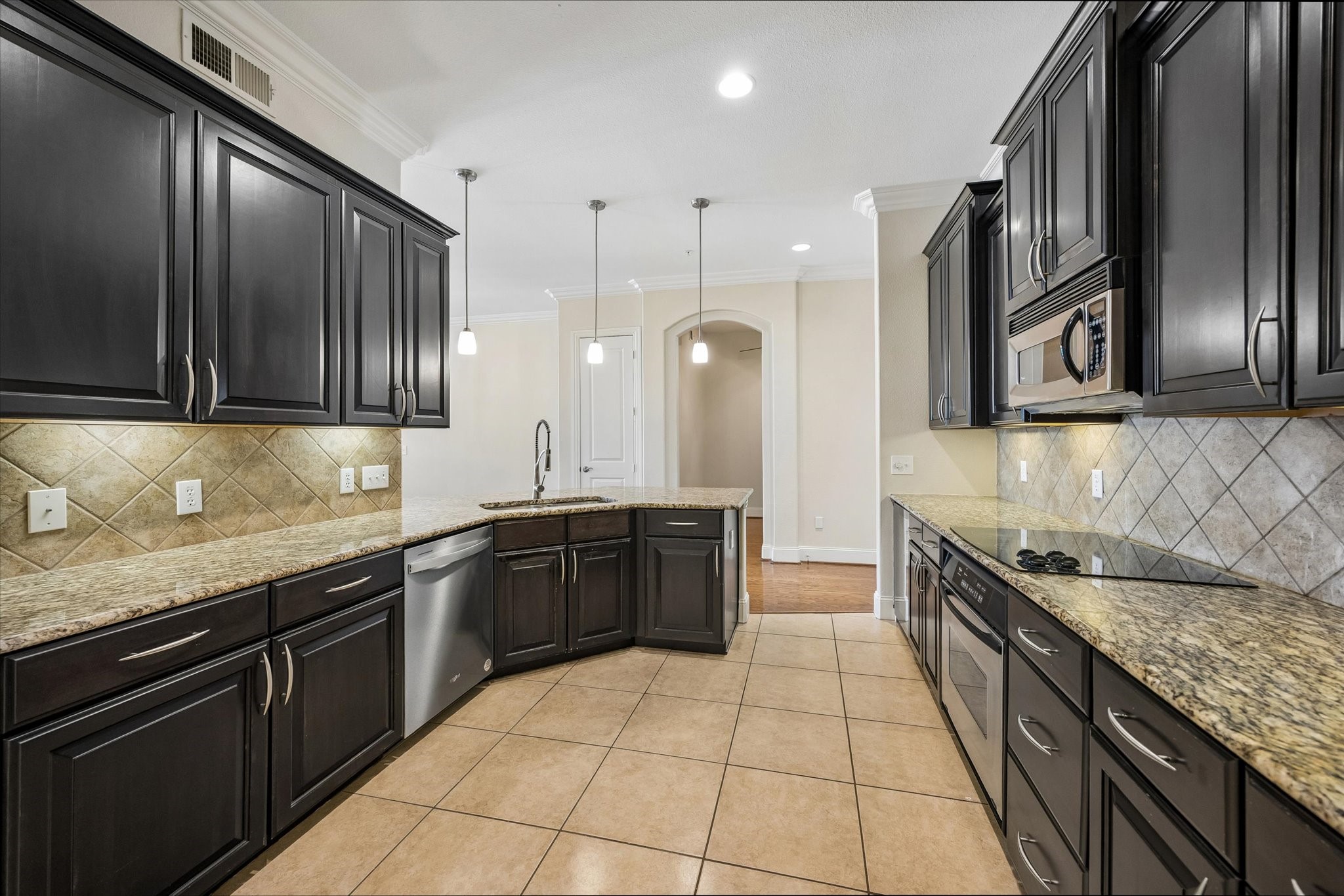 2120 Kipling Street, Unit 207 Houston, TX 77098 - Photo 12 of 35 Tons of cabinets and drawers in this kitchen