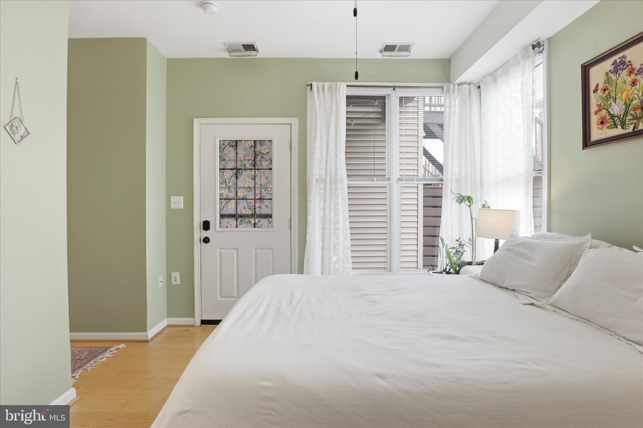 257 14th Street Southeast, Unit B Washington, DC 20003 - Photo 13 of 23 Primary bedroom with access to outdoor space