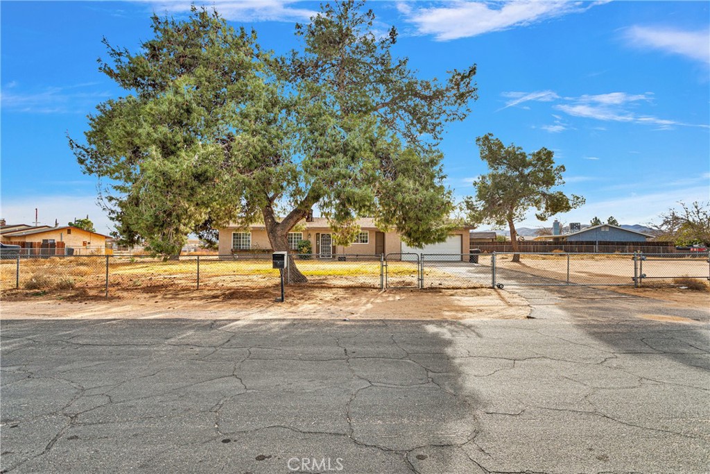 20807 Teton Road Apple Valley, CA 92308 - Photo 1 of 1 a view of yard with swimming pool and trees