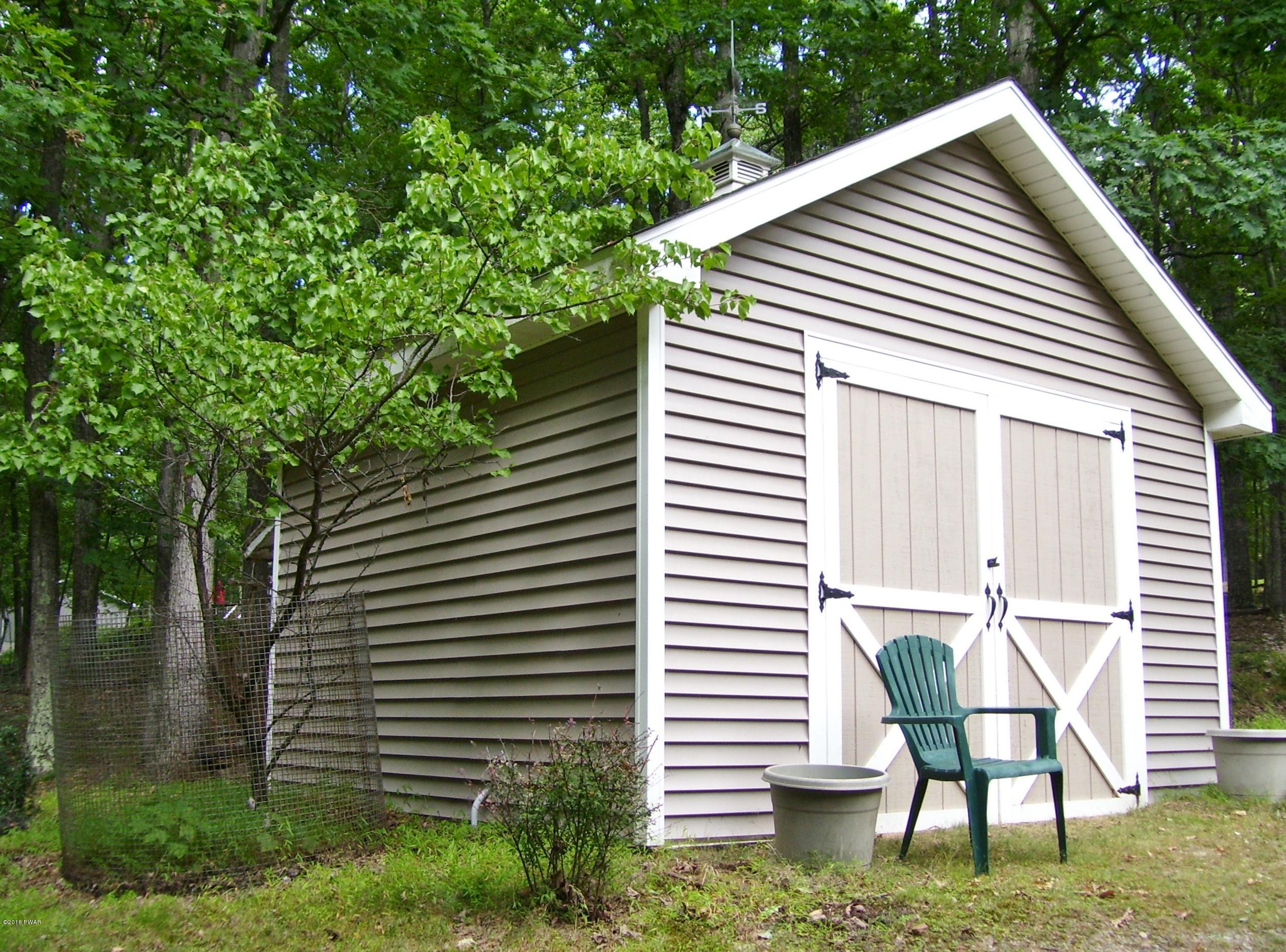261 Oak Hill Road Hawley, PA 18428 - Photo 84 of 92 Shed With Electric