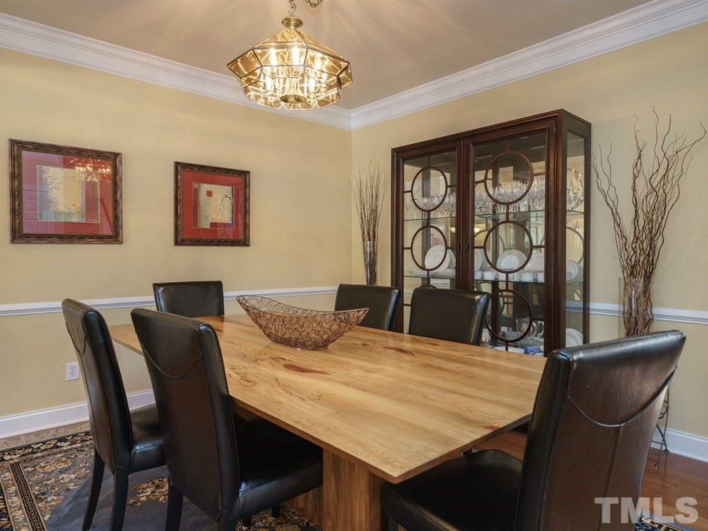 9523 Vira Drive Raleigh, NC 27617 - Photo 6 of 25 a dining room with furniture and window