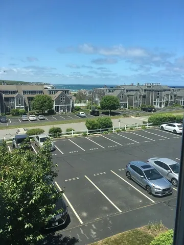 a view of a city & street