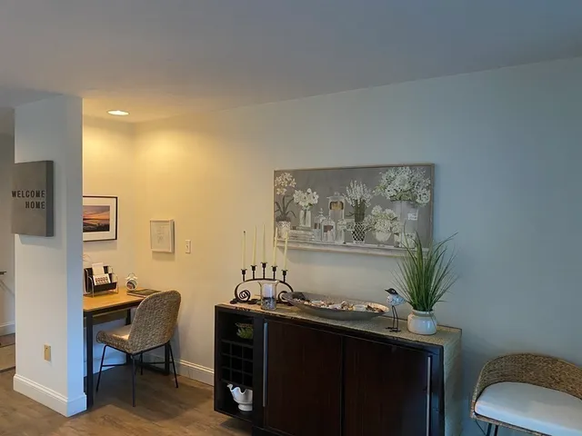 a view of workspace with lounge chair