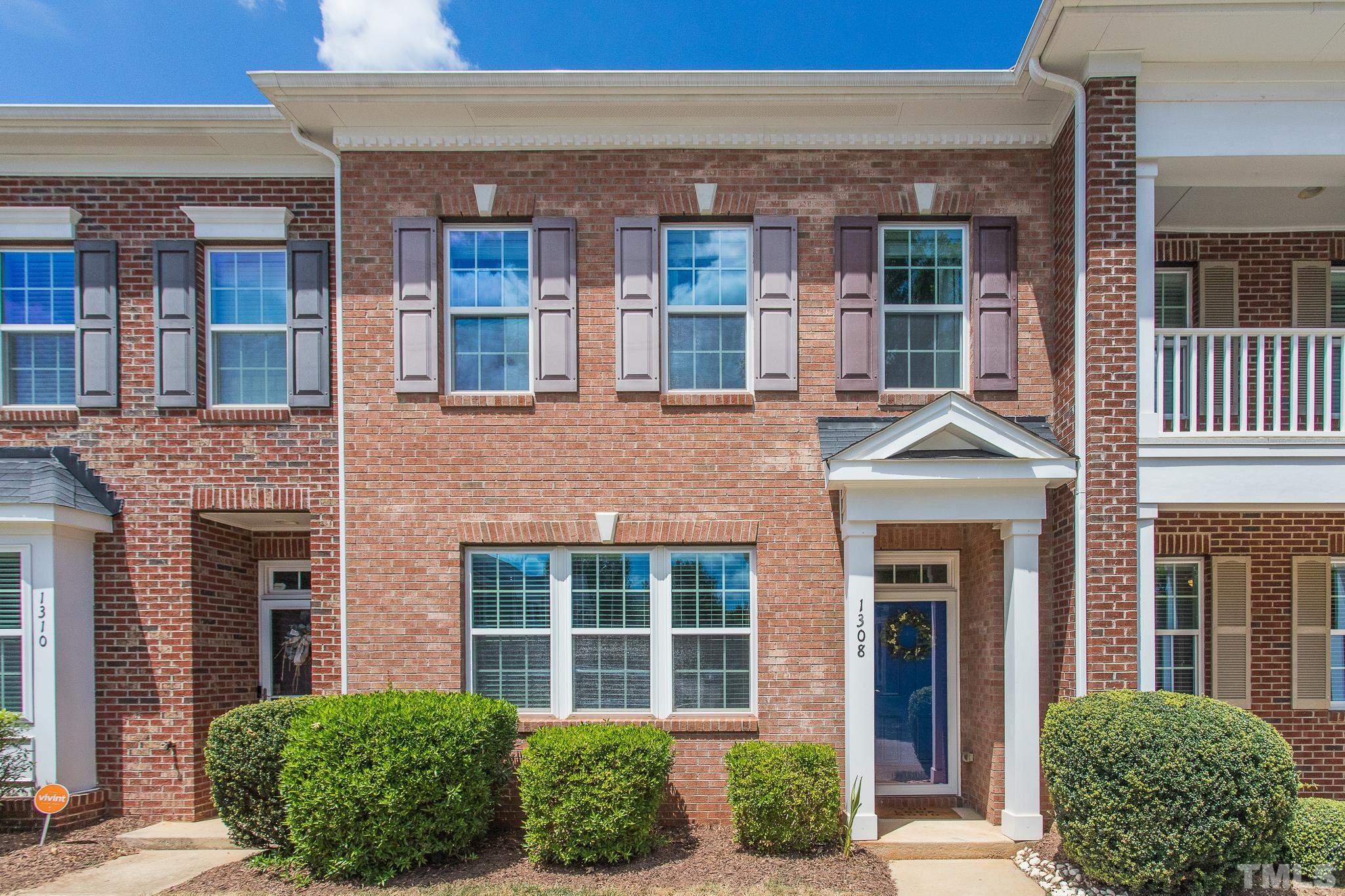 1308 Regulator Street Raleigh, NC 27603 - Photo 1 of 17 front view of a brick house