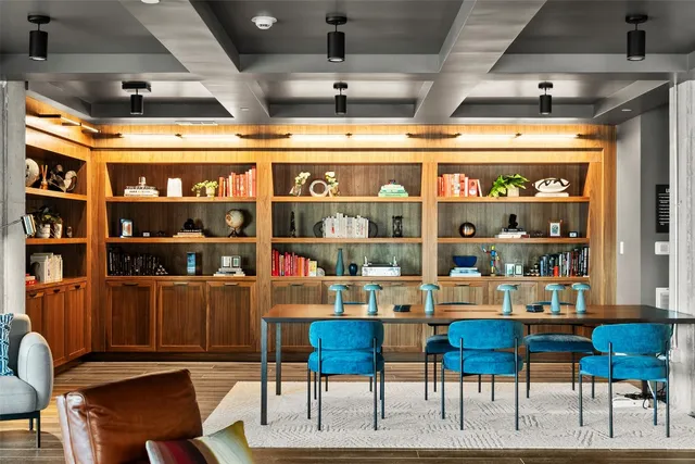 a view of a chairs in a store