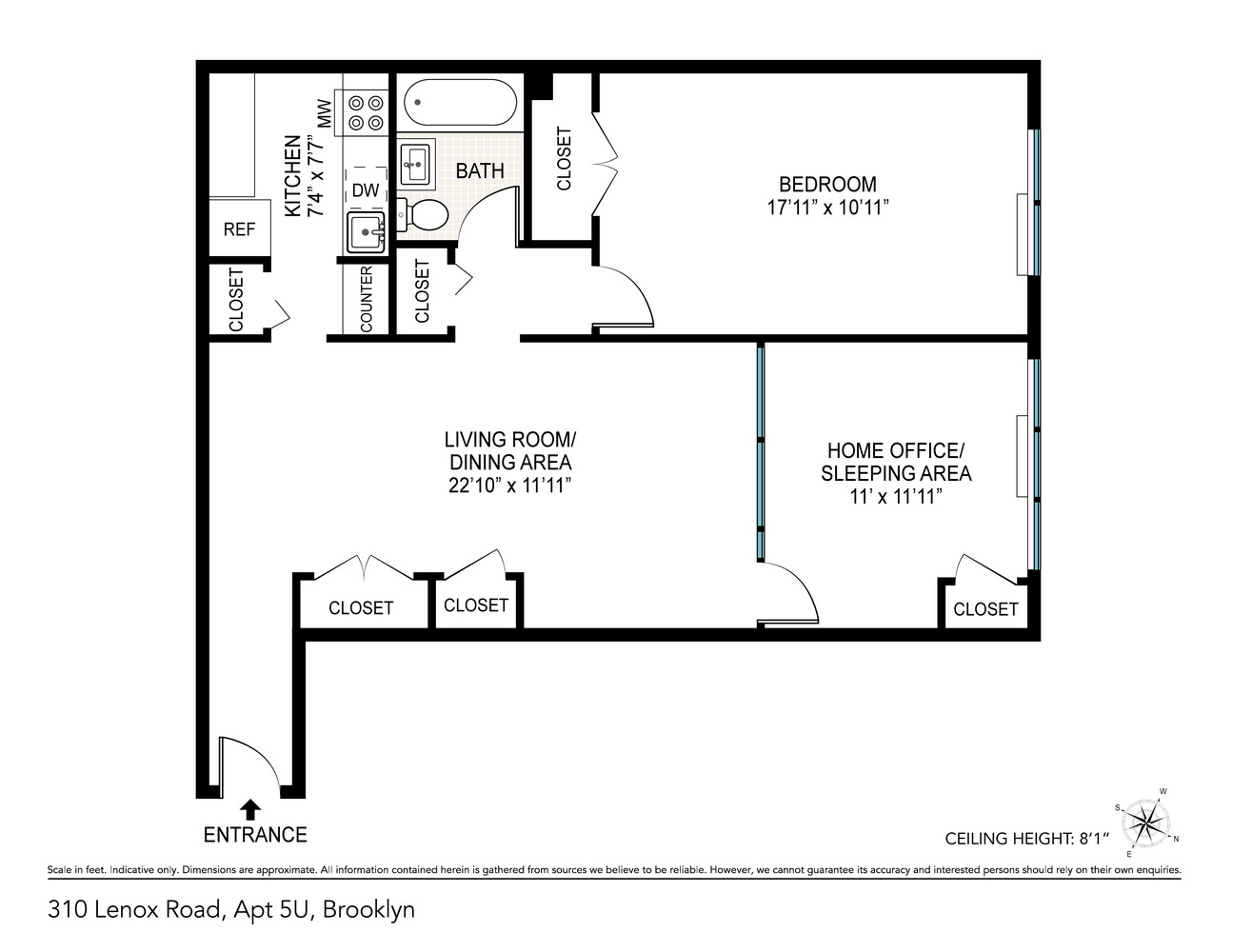 310 Lenox Road, Unit 5U Brooklyn, NY 11226 - Photo 14 of 14