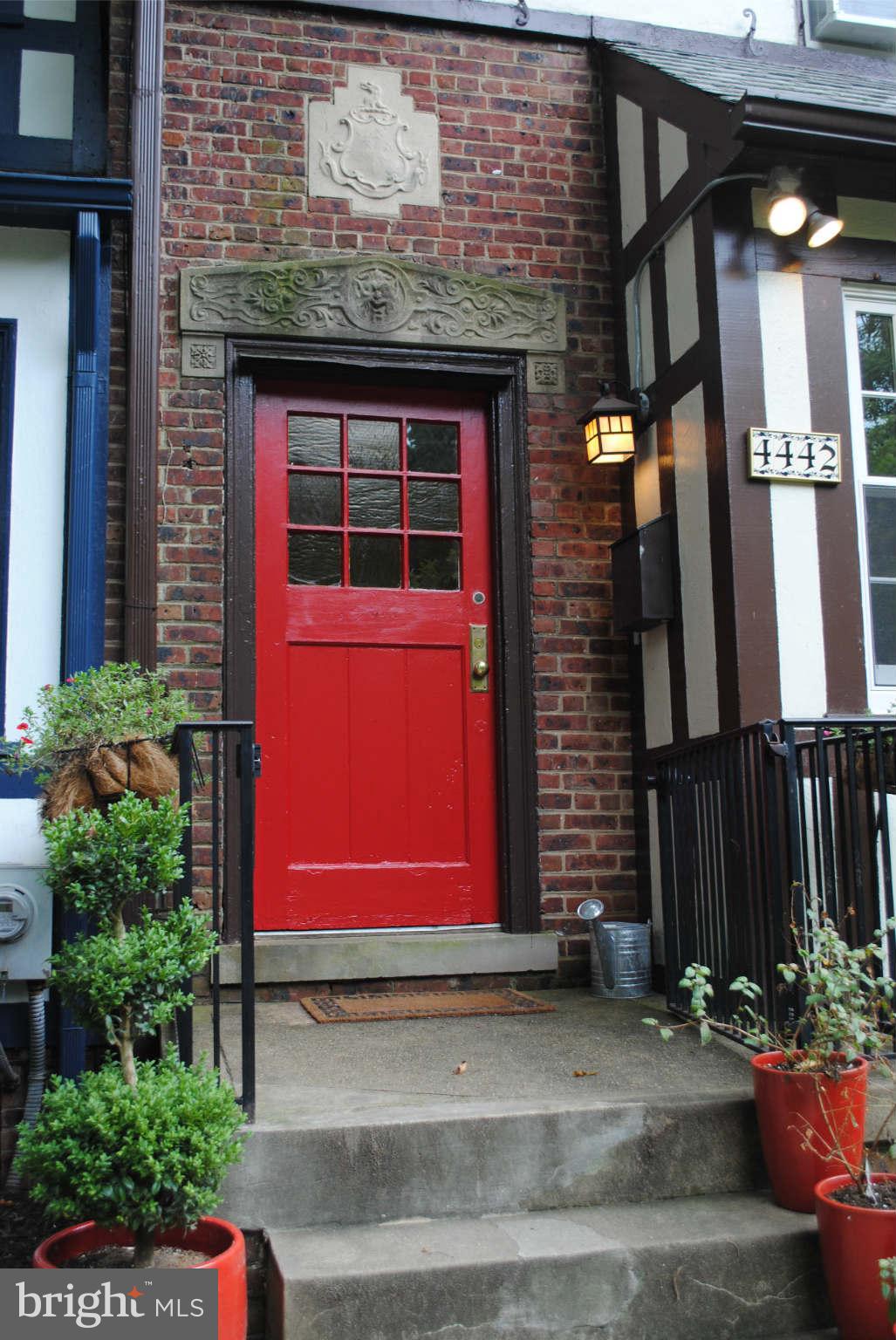 4442 Reservoir Road Northwest Washington, DC 20007 - Photo 3 of 23 Front Door Detail