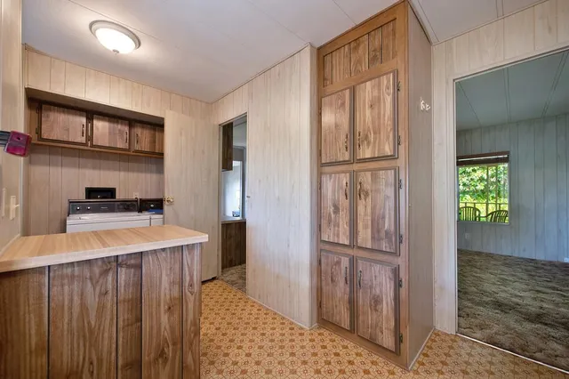 a view of a house with a garden