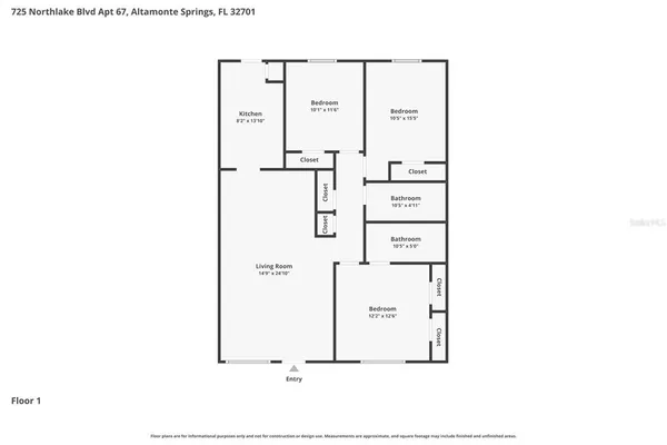 $2,095 | 725 Northlake Boulevard, Unit 67, Altamonte Springs, FL 32701