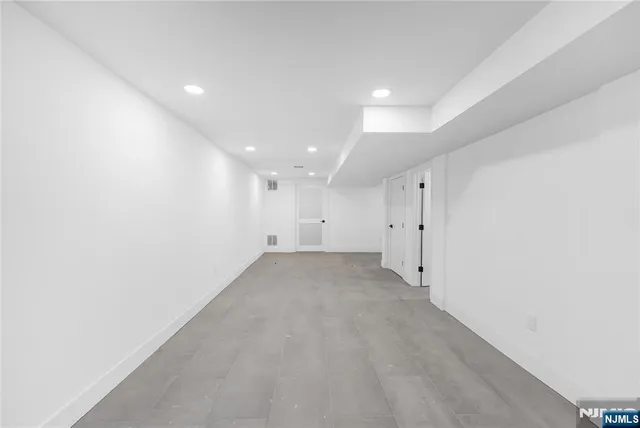 a view of a backyard with a garden