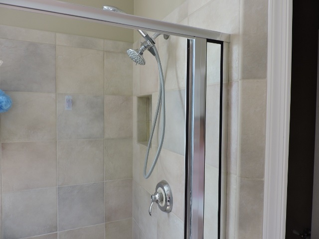 83 Willow Spout Road Fort Defiance, VA 24437 - Photo 14 of 48 a bathroom with a shower and a mirror
