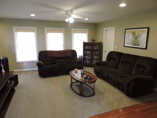 83 Willow Spout Road Fort Defiance, VA 24437 - Photo 18 of 48 a living room with furniture fireplace and a window