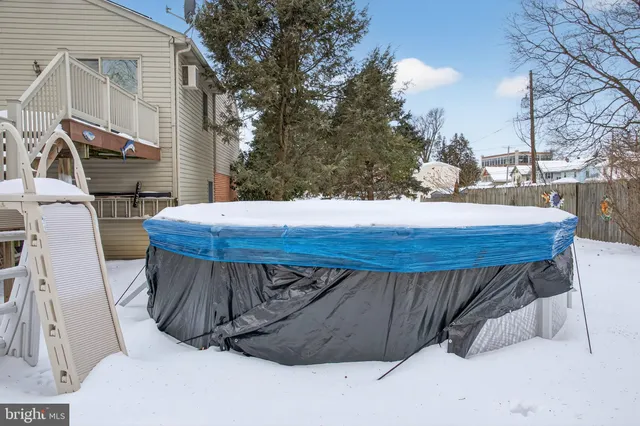 a view of a table and chairs in patio