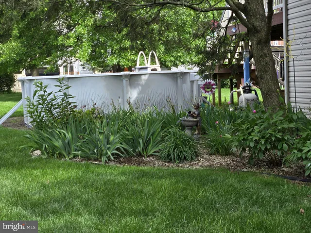 a view of a back yard