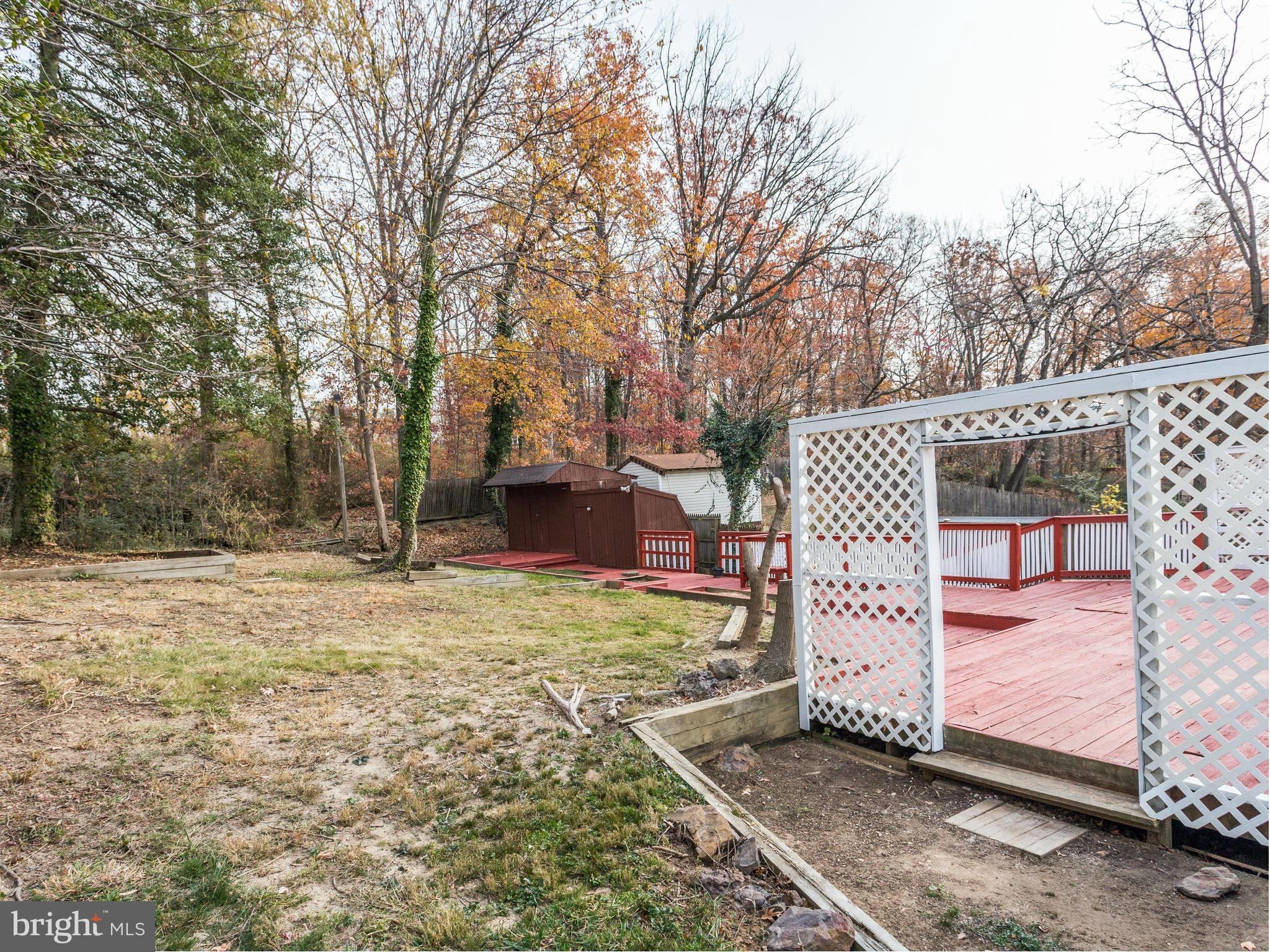 7712 Garrison Road Hyattsville, MD 20784 - Photo 22 of 30 Large yard, fence and shed