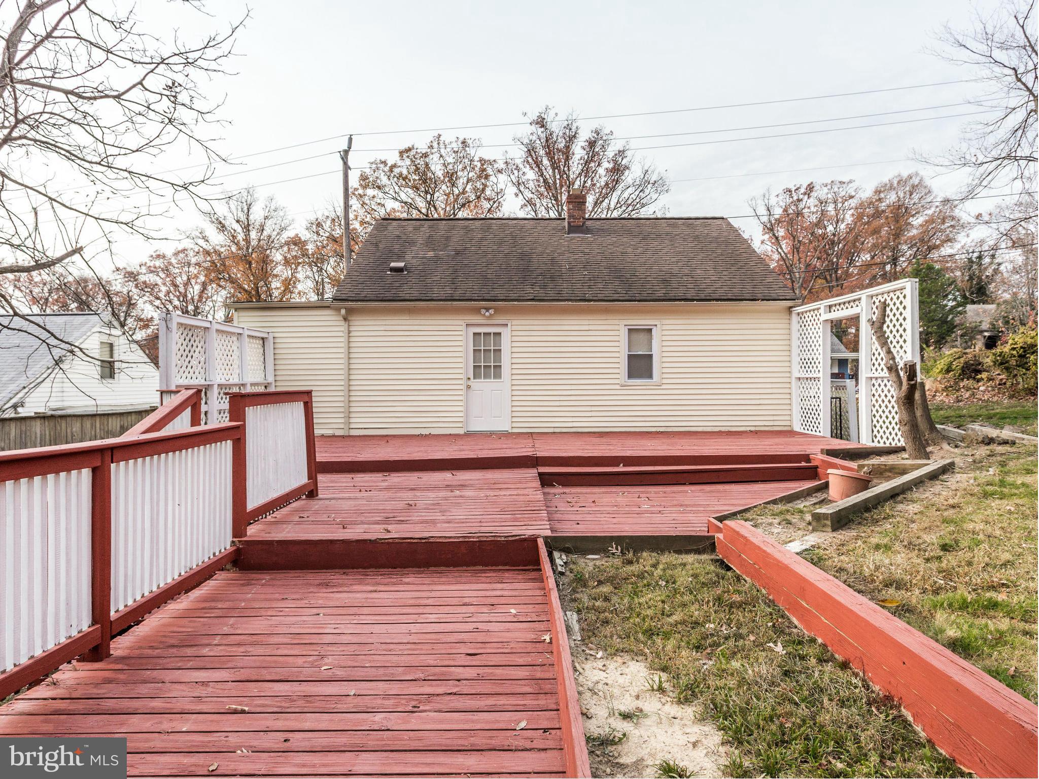 7712 Garrison Road Hyattsville, MD 20784 - Photo 23 of 30 Exterior rear yard and decks