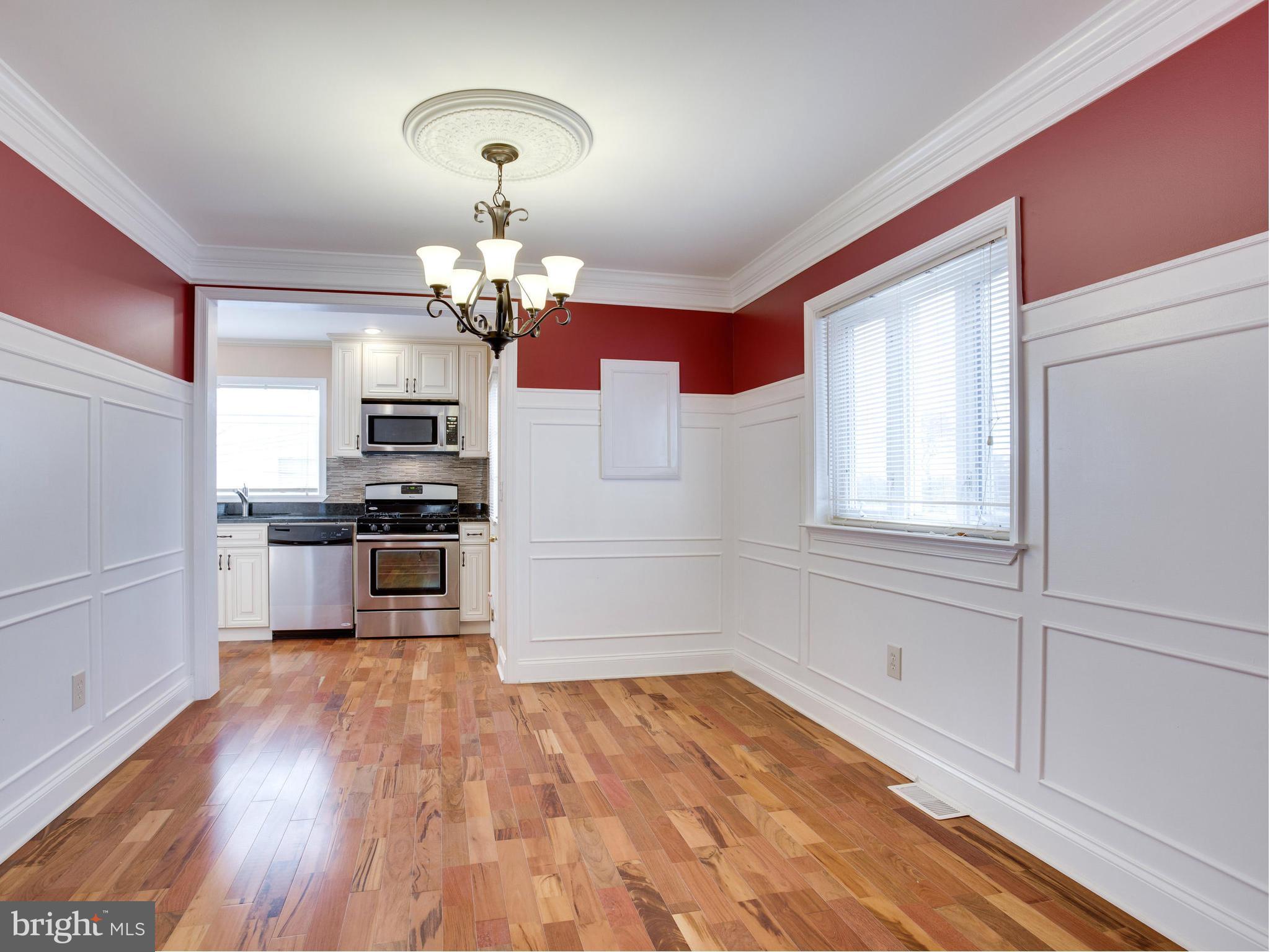 7712 Garrison Road Hyattsville, MD 20784 - Photo 5 of 30 Dining Room and Kitchen