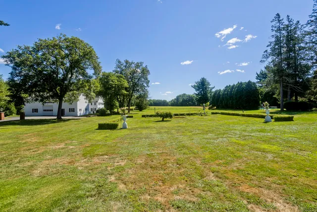 a view of a volley ball court