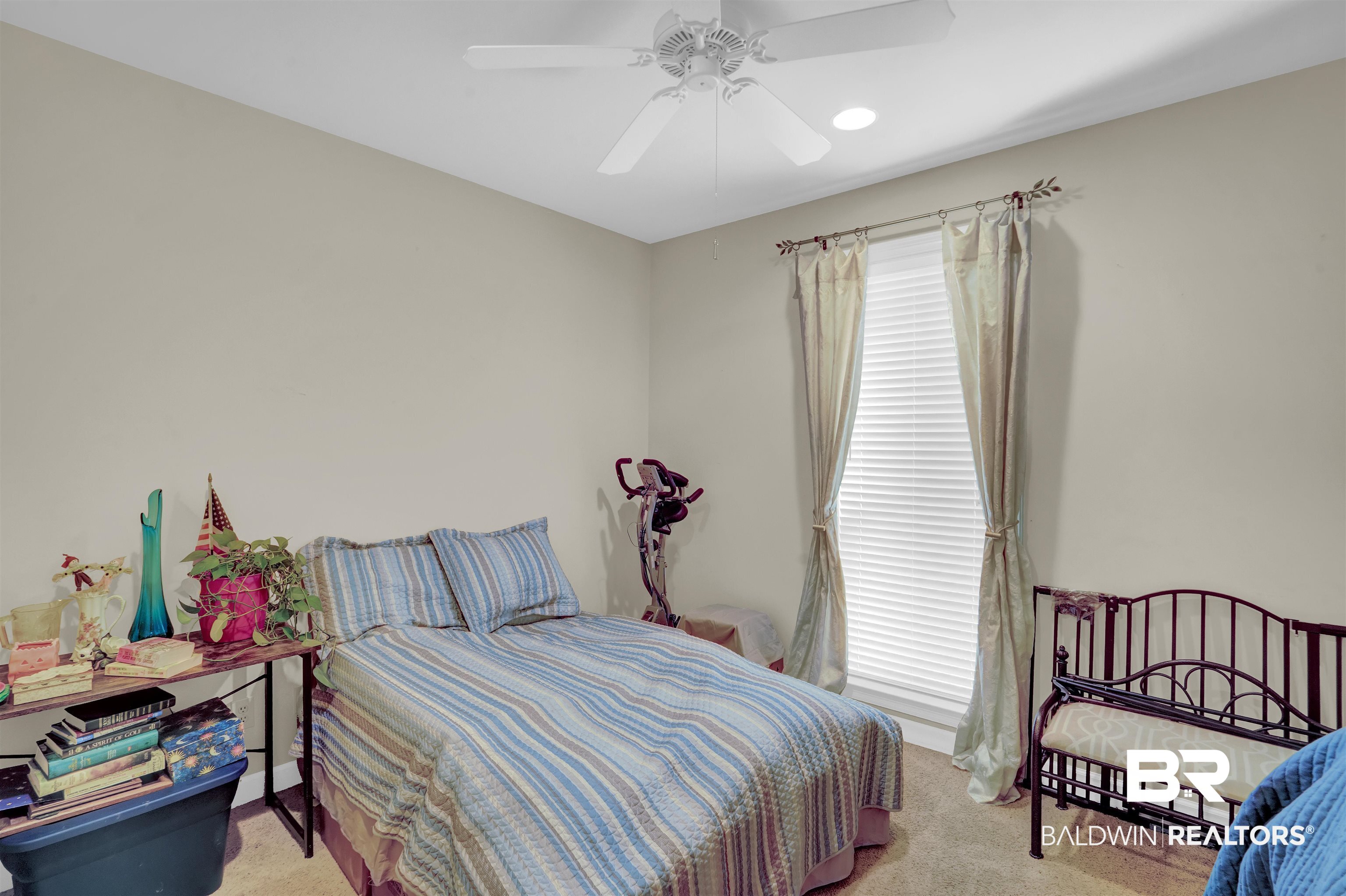 10951 Driver Court Fairhope, AL 36532 - Photo 32 of 46 Carpeted bedroom with ceiling fan