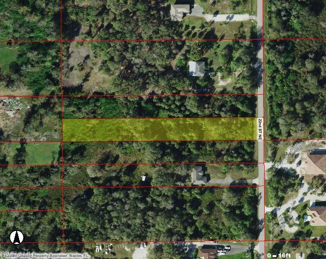 22nd Street Northeast Naples, FL 34120 - Photo 3 of 3 an aerial view of residential house with outdoor space and trees all around