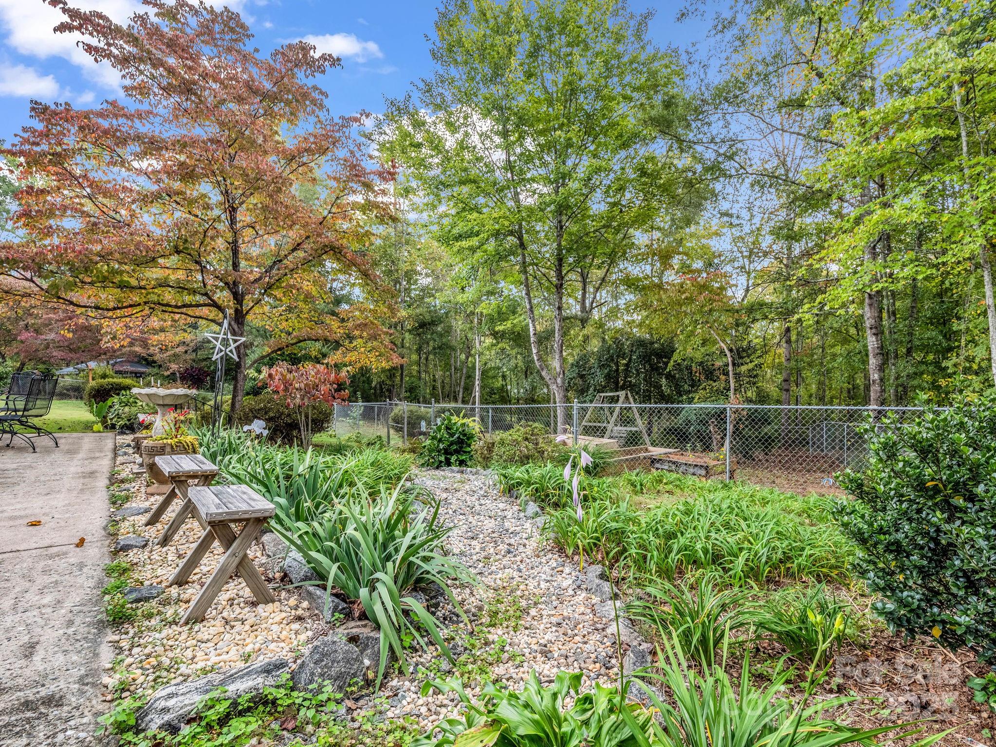 343 Nebraska Street Spindale, NC 28160 - Photo 6 of 46 a backyard of a house with lots of green space