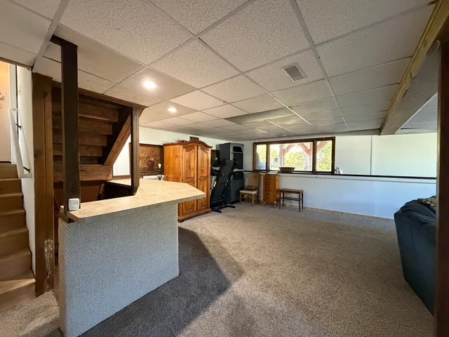 a view of a storage & utility room