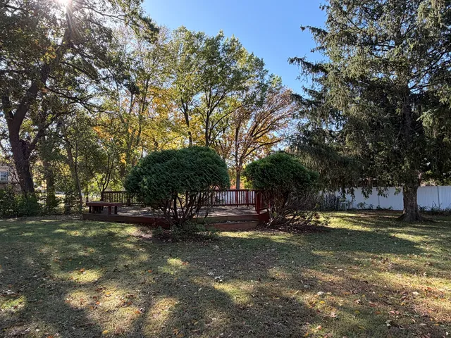 a view of outdoor space with trees