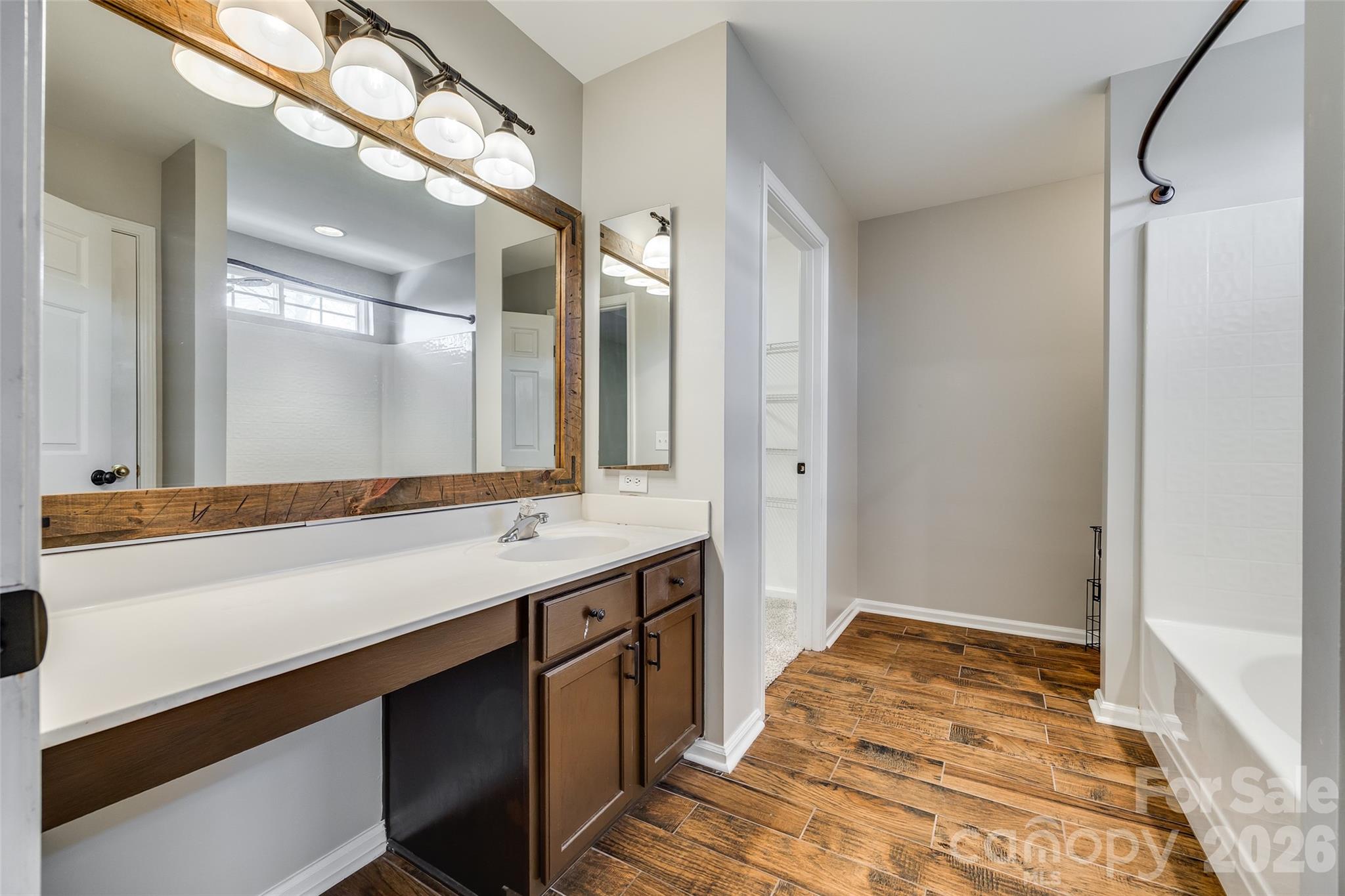 618 Bayou Circle Clover, SC 29710 - Photo 27 of 31 a bathroom with a sink and a mirror