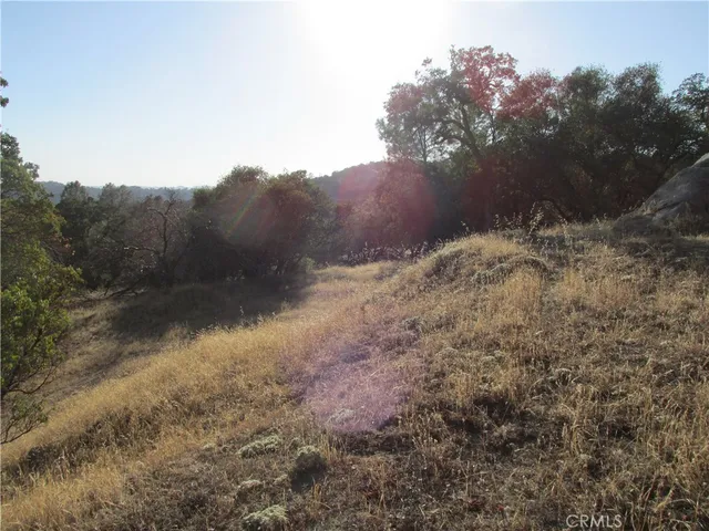 a view of a lake with mountain