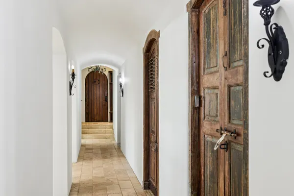 a view of a walk in closet