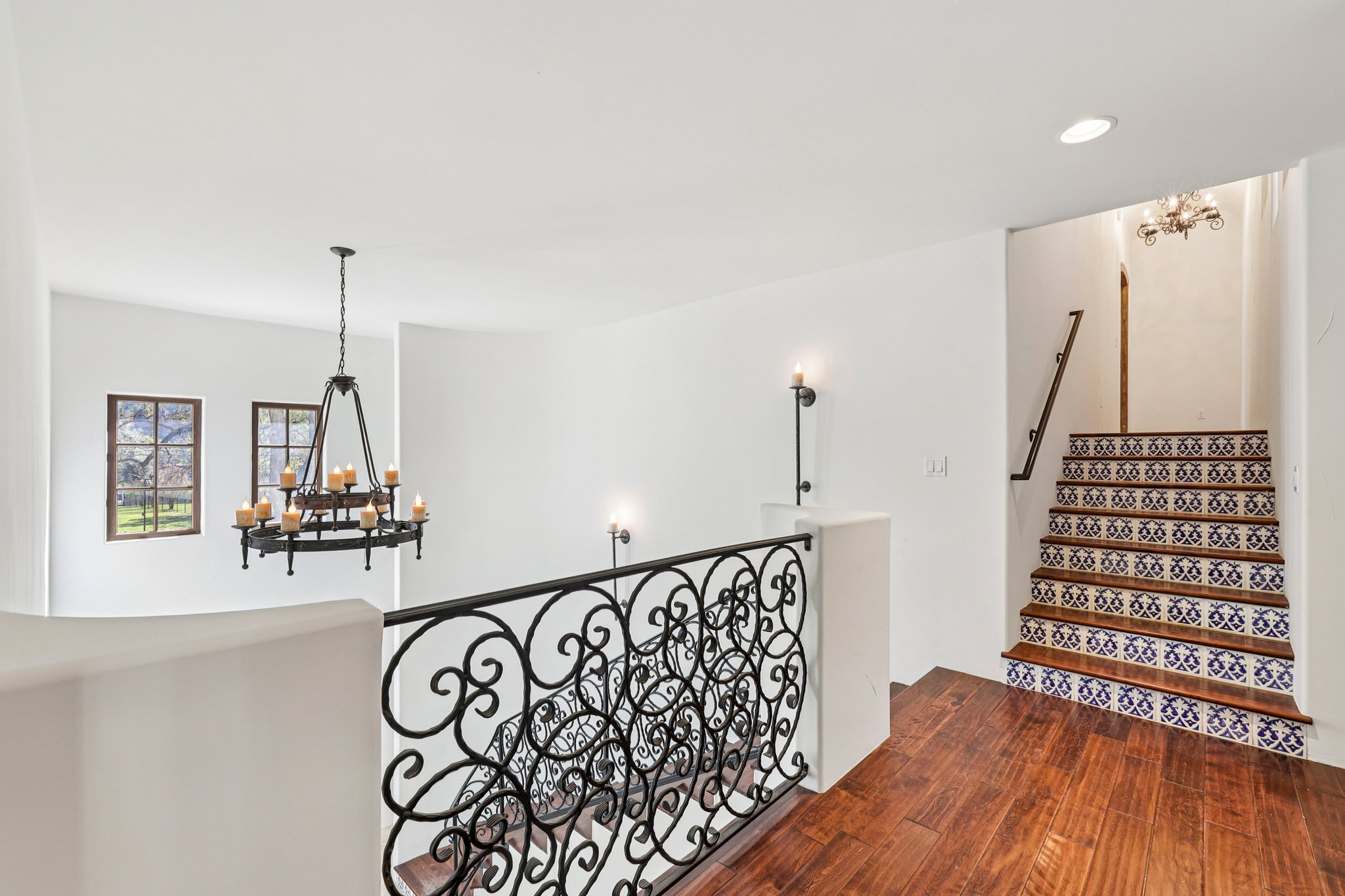 2706 Pearce Road Austin, TX 78730 - Photo 23 of 37 a view of entryway with a window and wooden floor