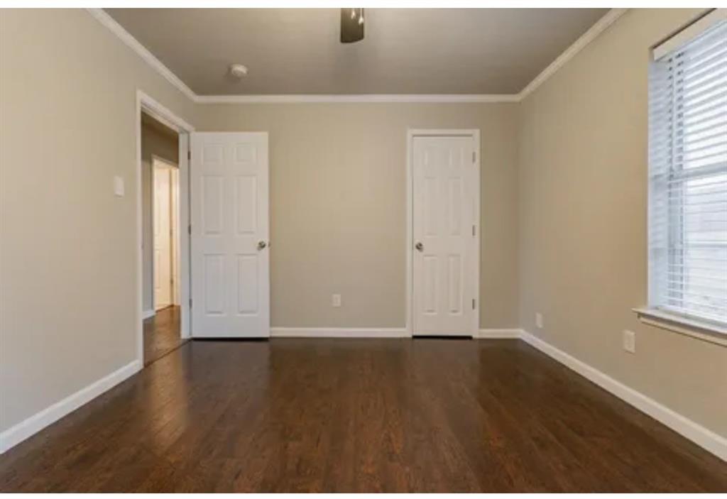 6501 Patsy Lane Watauga, TX 76148 - Photo 18 of 24 a view of an empty room with wooden floor and a window