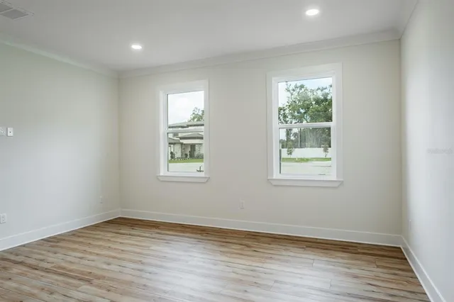 a view of empty room