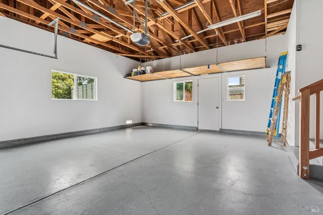 front view of a house with a street