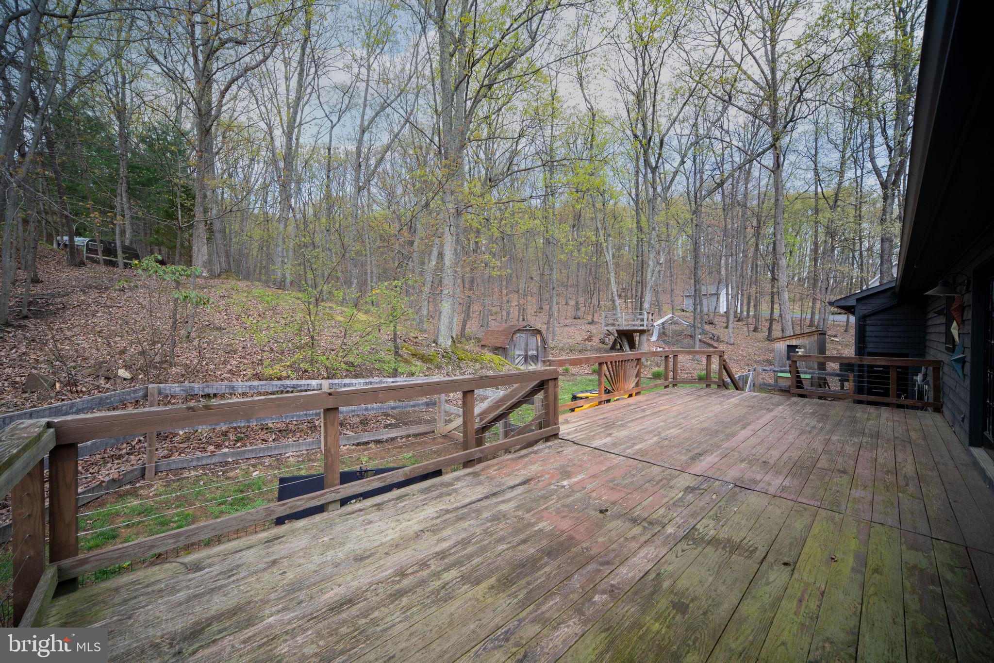 4098 Mountain Road Haymarket, VA 20169 - Photo 39 of 49 a backyard of a house with outdoor seating