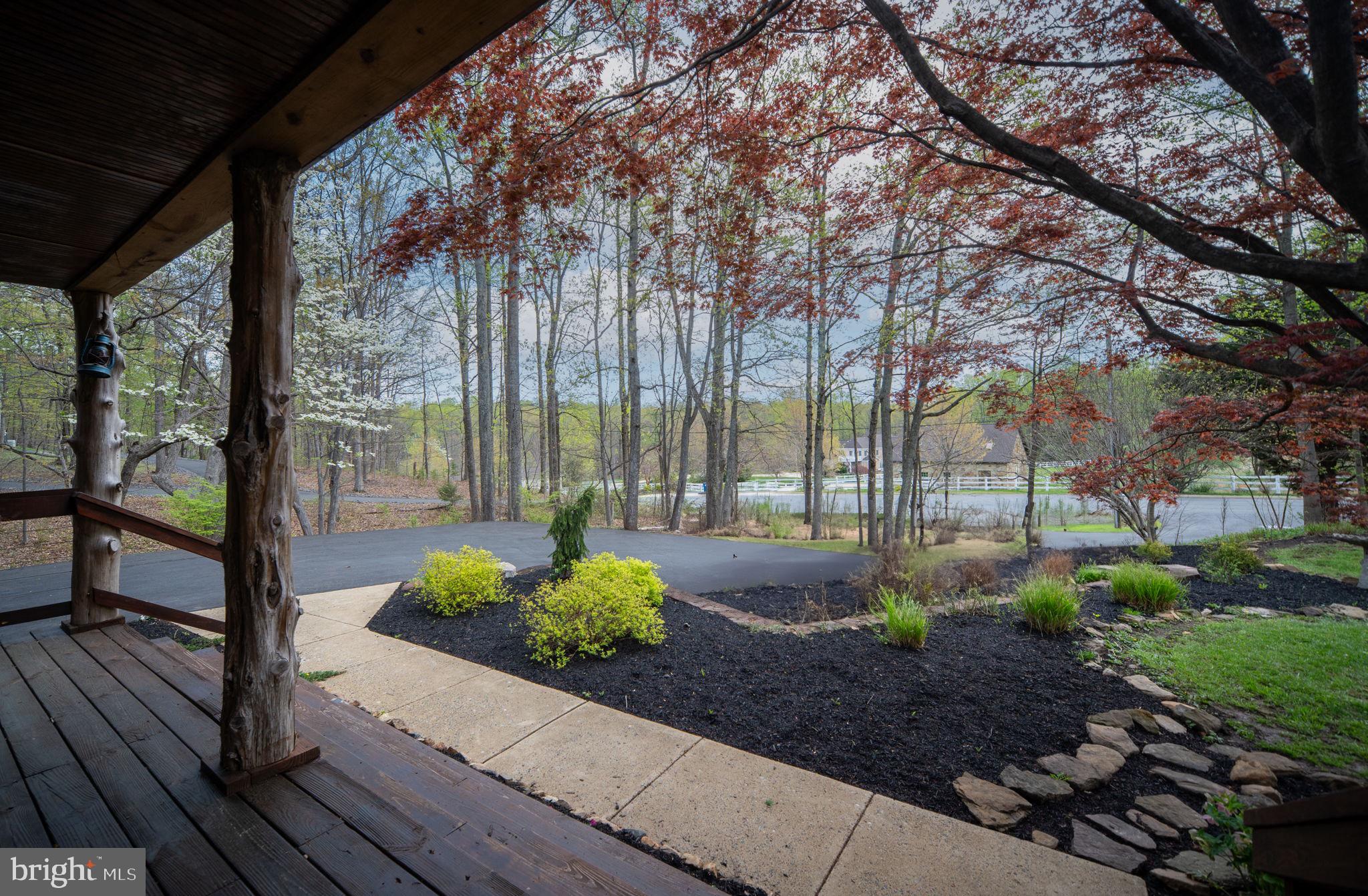 4098 Mountain Road Haymarket, VA 20169 - Photo 7 of 49 a house with trees in front of it