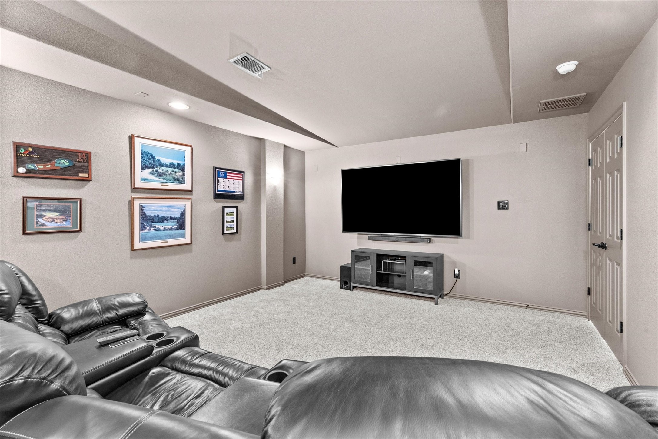 130 East Cove View Trail Spring, TX 77389 - Photo 35 of 50 Large media room adjacent to game room