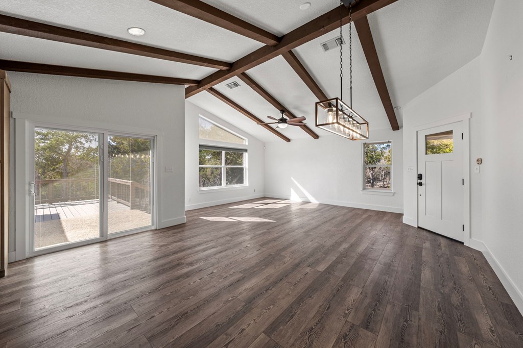 667 Ranch Rim Drive West Ingram, TX 78025 - Photo 16 of 60 Living and Dining areas