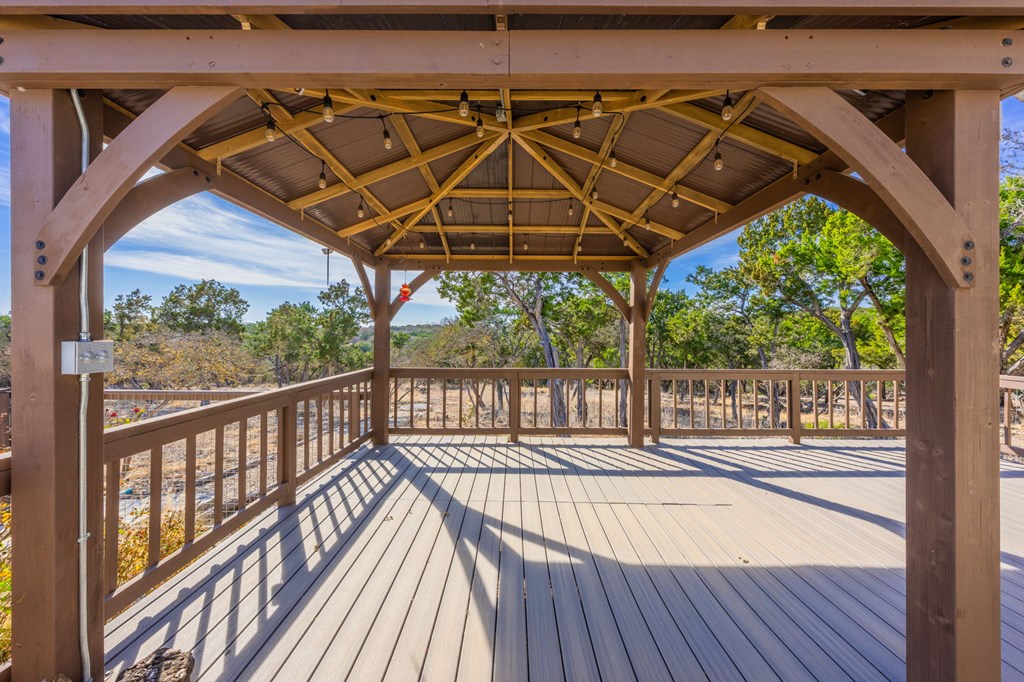 667 Ranch Rim Drive West Ingram, TX 78025 - Photo 17 of 60 Back covered porch area