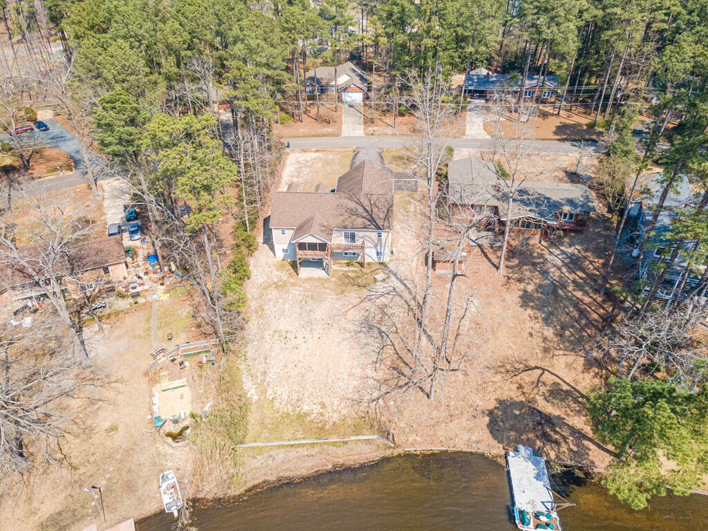 125 New Stillwell Road Springfield, GA 31329 - Photo 39 of 46 Drone view from the water