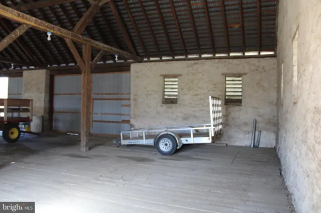 a view of parking garage
