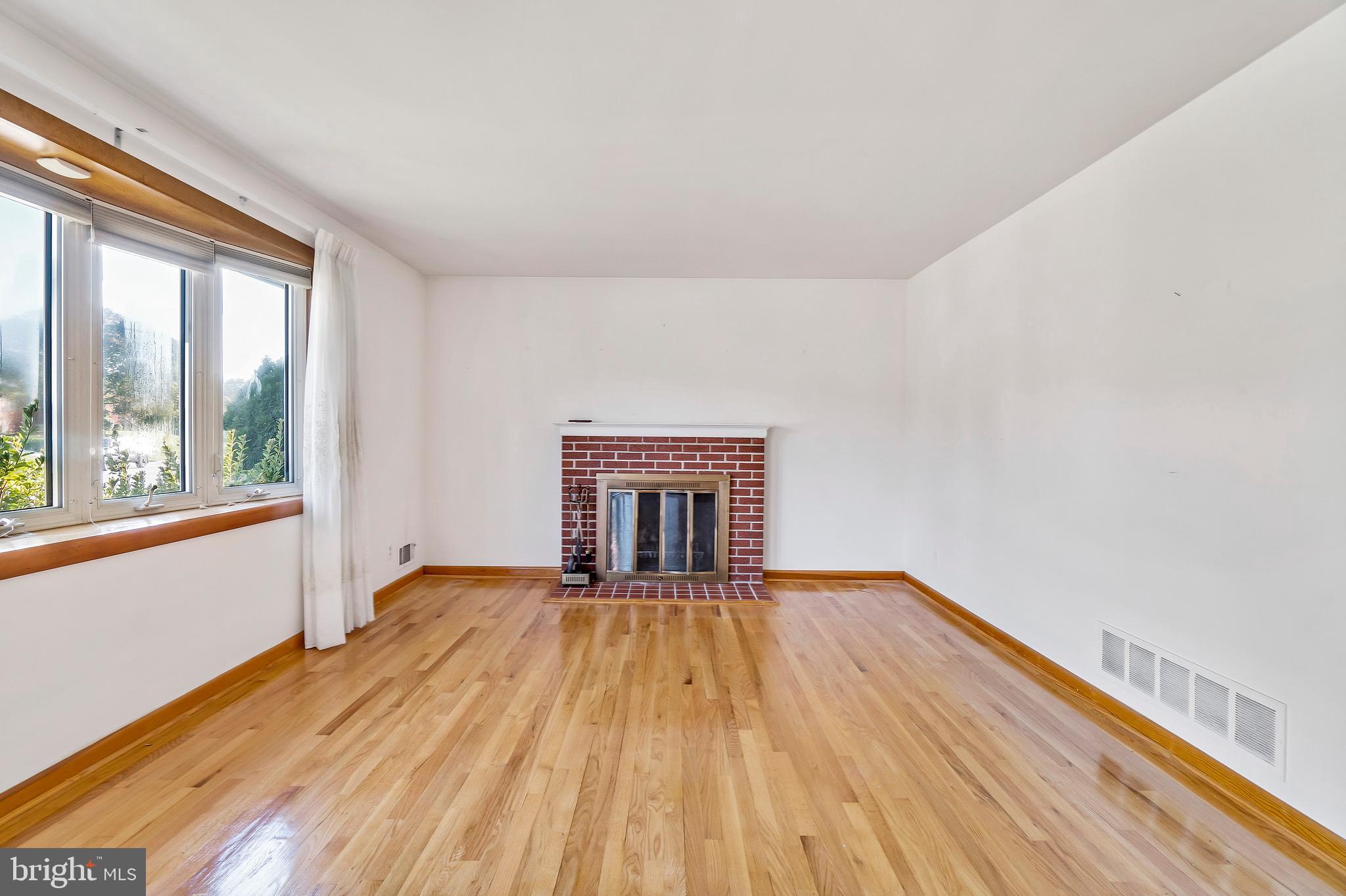 4305 Falls Park Road Perry Hall, MD 21128 - Photo 5 of 39 Living Room with Wood Burning Fireplace