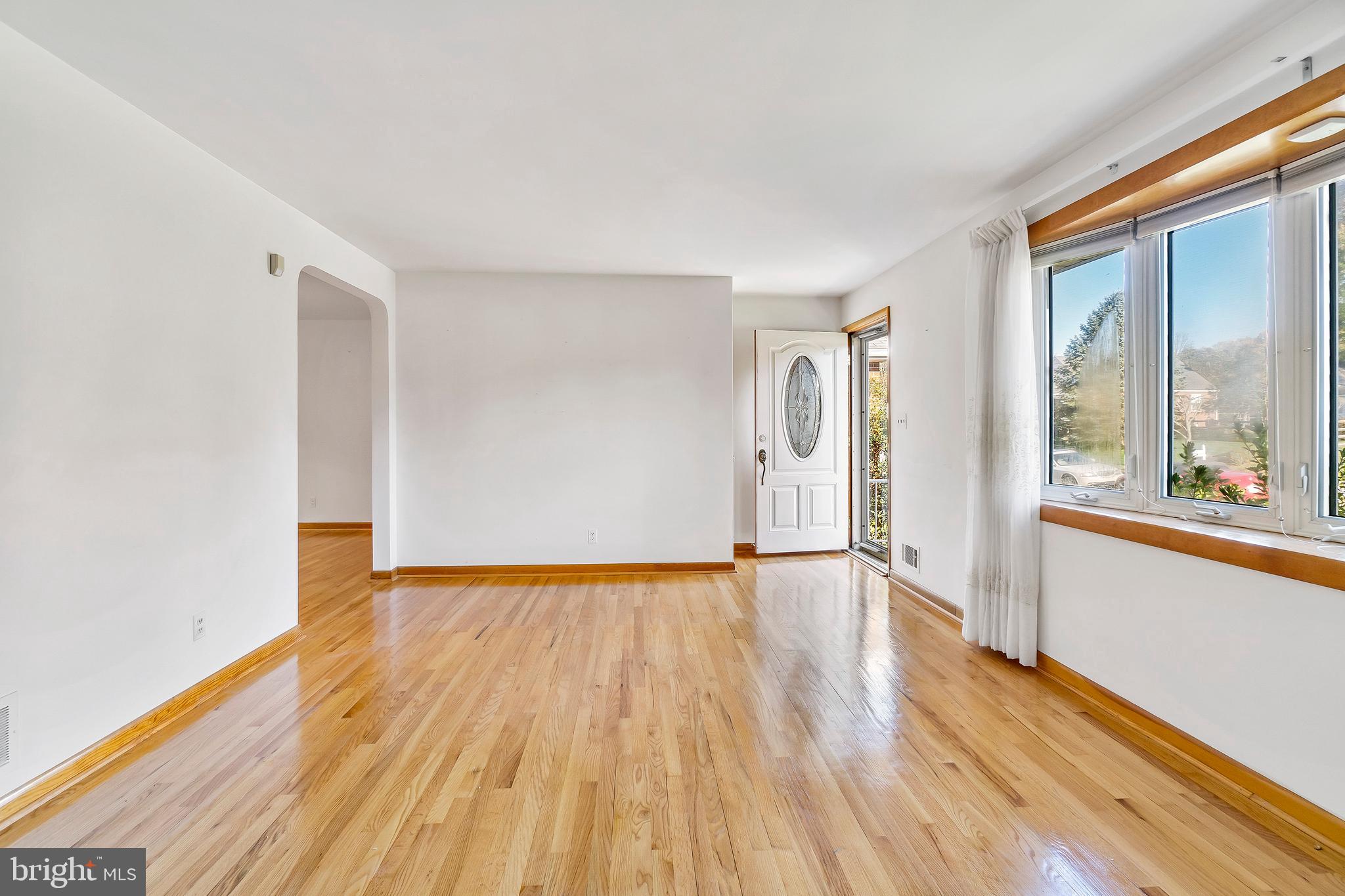4305 Falls Park Road Perry Hall, MD 21128 - Photo 6 of 39 Living Room with Gleaming Hardwood Floors