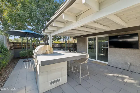 a view of a house with pool