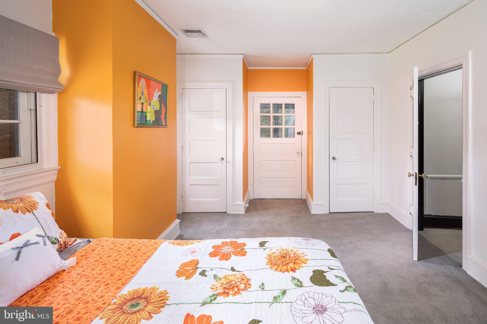 123 Penarth Road Bala Cynwyd, PA 19004 - Photo 44 of 62 Bedroom #3 w/ Door to Screened-In Deck