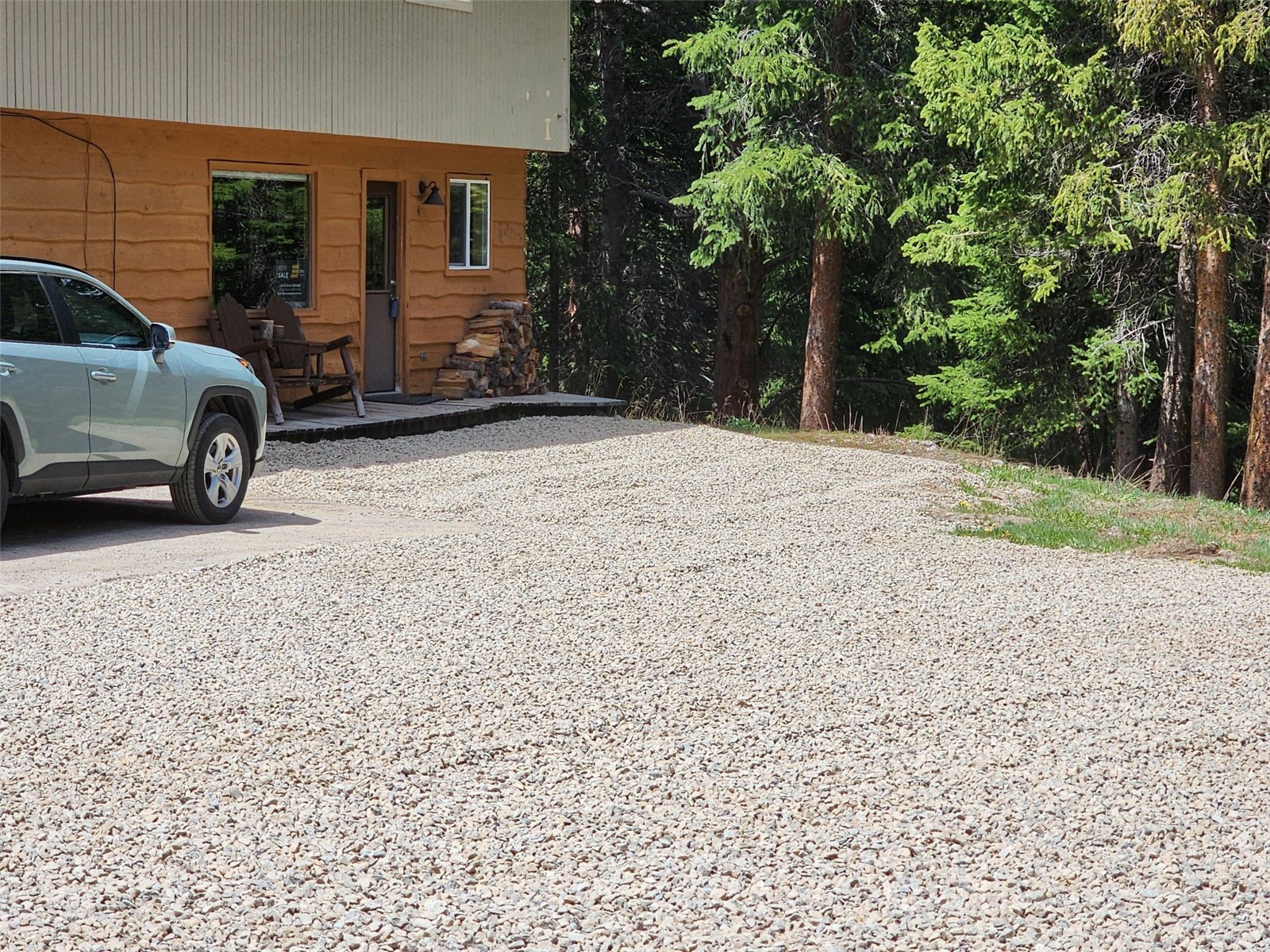 283 Range Road, Unit 4 Breckenridge, CO 80424 - Photo 23 of 32 Newly graveled parking/driveway and front view.