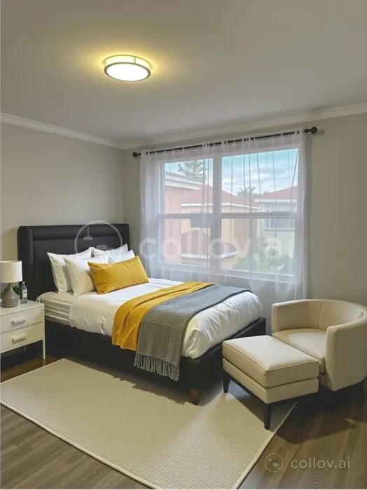 4151 Eastridge Circle Deerfield Beach, FL 33064 - Photo 34 of 53 a bedroom with a bed and a couch